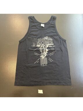 Vintage Blackwater 100 Tank Top Davis WV Motorcycle Race 1992